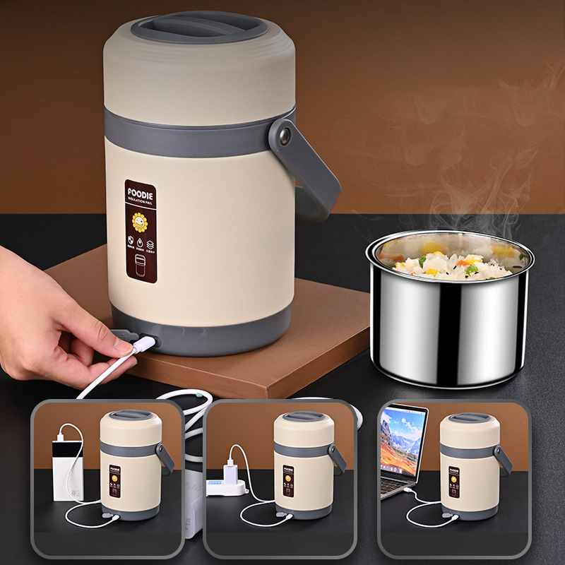 Baby Food Warmer - Elektrycznie podgrzewane pojemniki na lunch USB