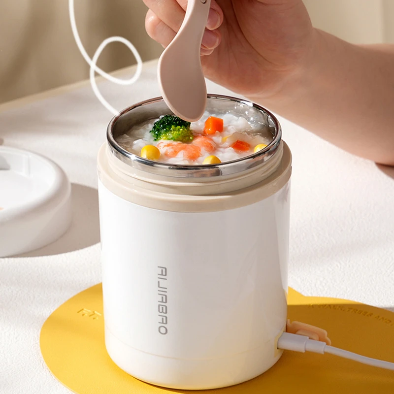 Baby Food Warmer - 600ML USB Elektryczne podgrzewanie Lunch Box