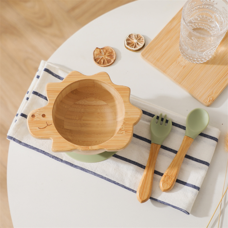 Drewniany zestaw zastawy stoło – Baby Food Menu recenzja i cena