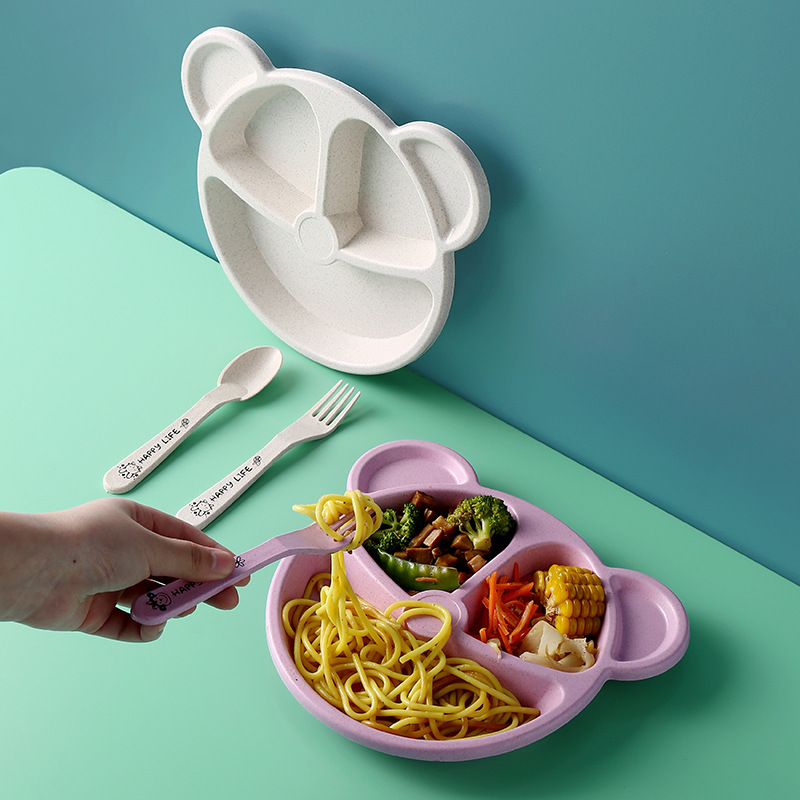 3 szt./zestaw Zastawa stołowa  – Baby Food Menu recenzja i cena
