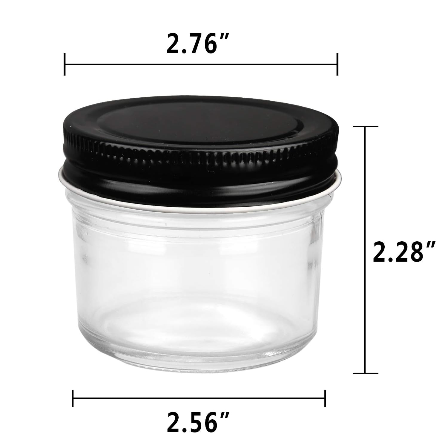 Słoiki szklane 100 ml z pokryw – Baby Food Jars With Lids recenzja i cena