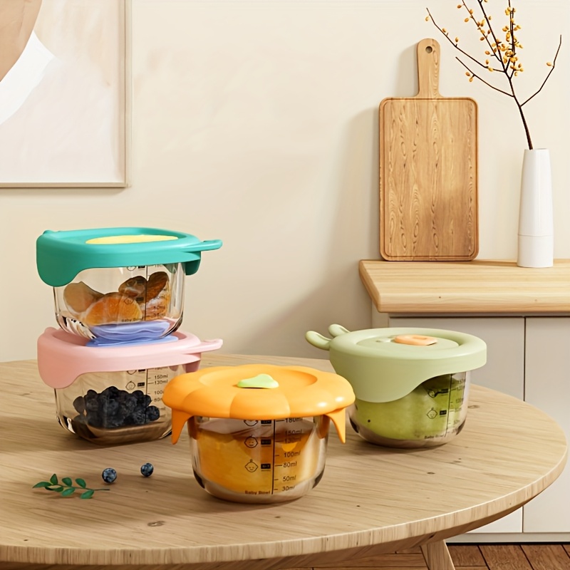 Szklany pojemnik na żywność dl – Baby Food Jars With Lids recenzja i cena
