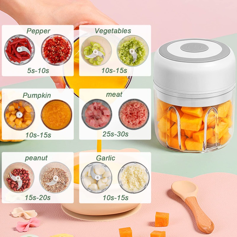 Elektryczny rozdrabniacz do cz – Baby Food Vegetables recenzja i cena