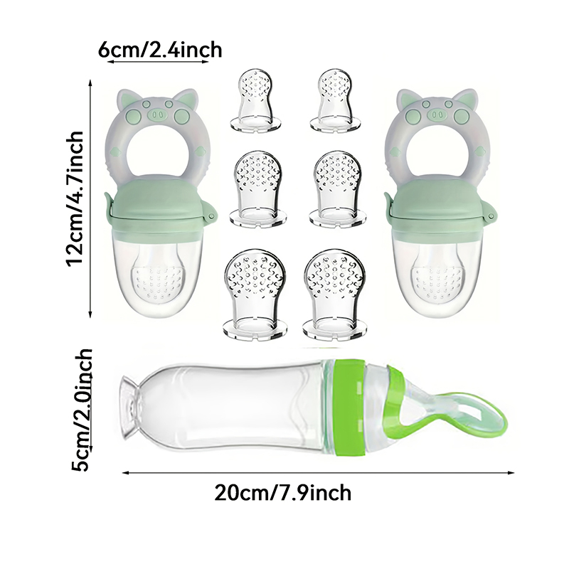 9 szt. Sztućców do karmienia:  – Baby Food Vegetables recenzja i cena